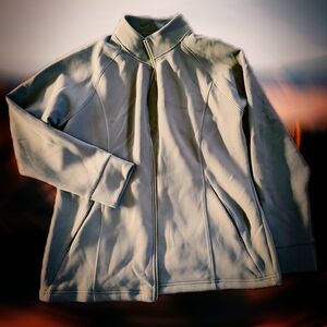 Women's 32degrees Grey Jersey Jacket Size L